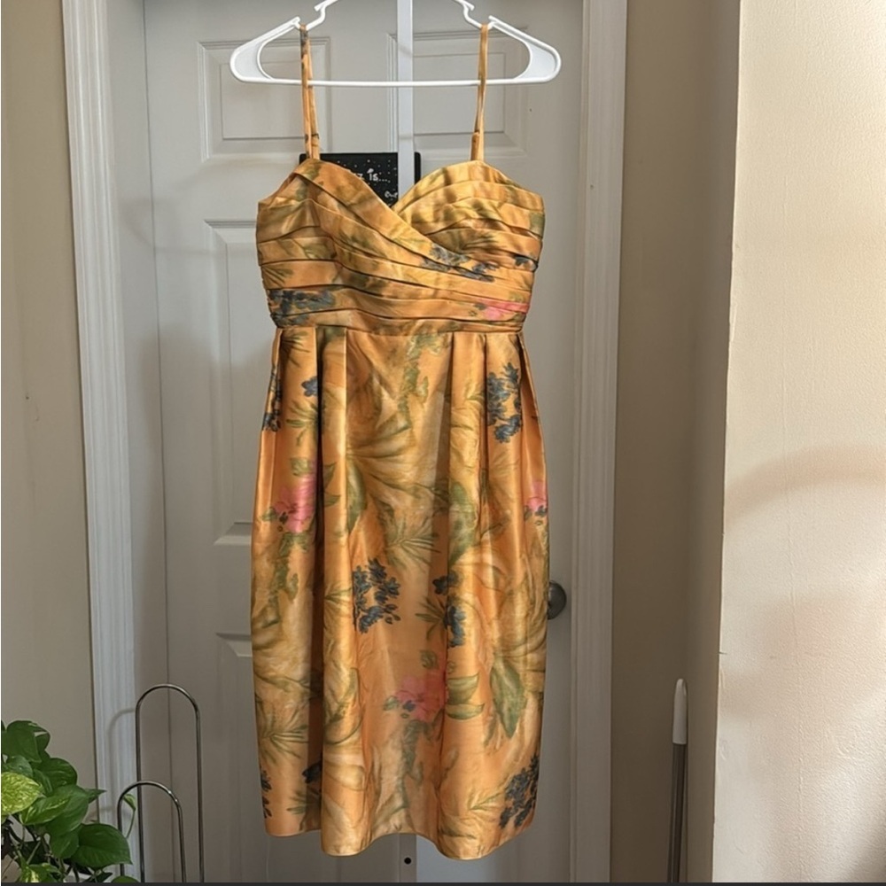 Anthropologie James Coviello floral botanica dress